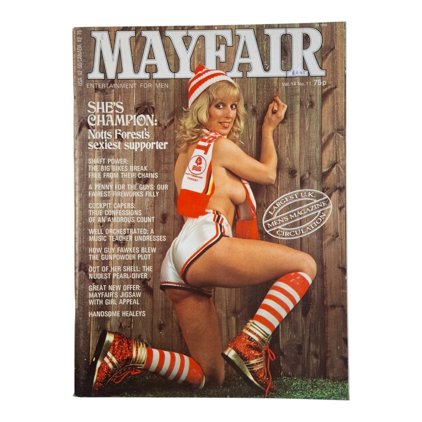 Mayfair Magazine Vol. 14 No. 11 November 1979 Lesley Cooper / Mary