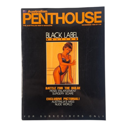 Australian Penthouse Magazine November 1995 Chrissy Lane / Jacqueline Formby