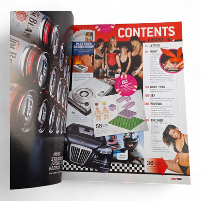 RALPH Australia Magazine August 2005 Gianna Aspencade Pattison ZOO NUTS FHM