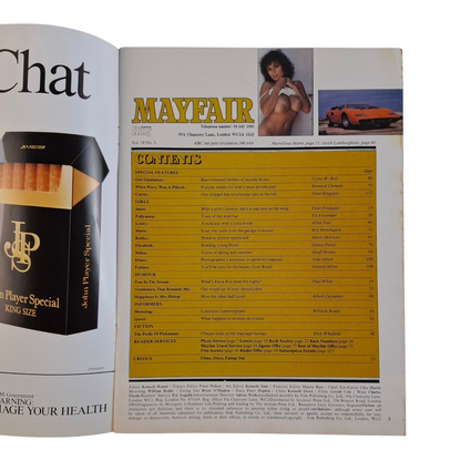 Mayfair Magazine Vol. 18 No. 3 1983 Marie Morris / Janet Porter