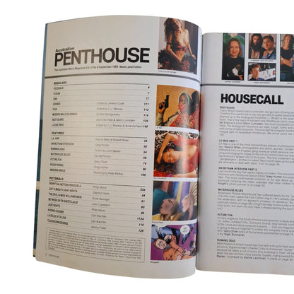 Australian Penthouse Magazine September 1989 Nikki Williams