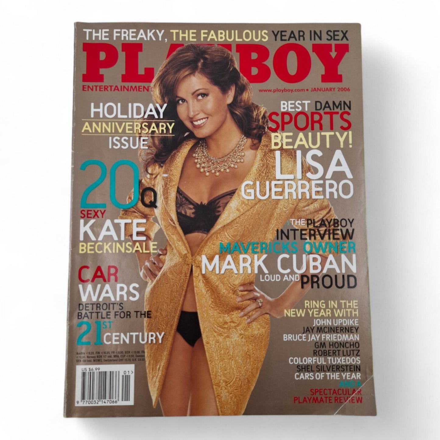 Playboy Magazine January 2006 Lisa Guerrero Cover