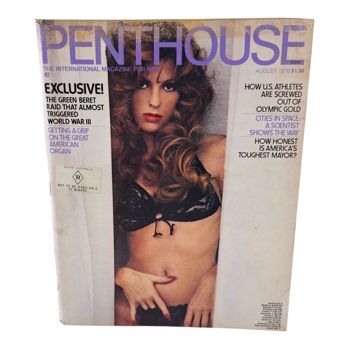 PENTHOUSE U.S Magazine August 1976 Victoria Vicki Lynn