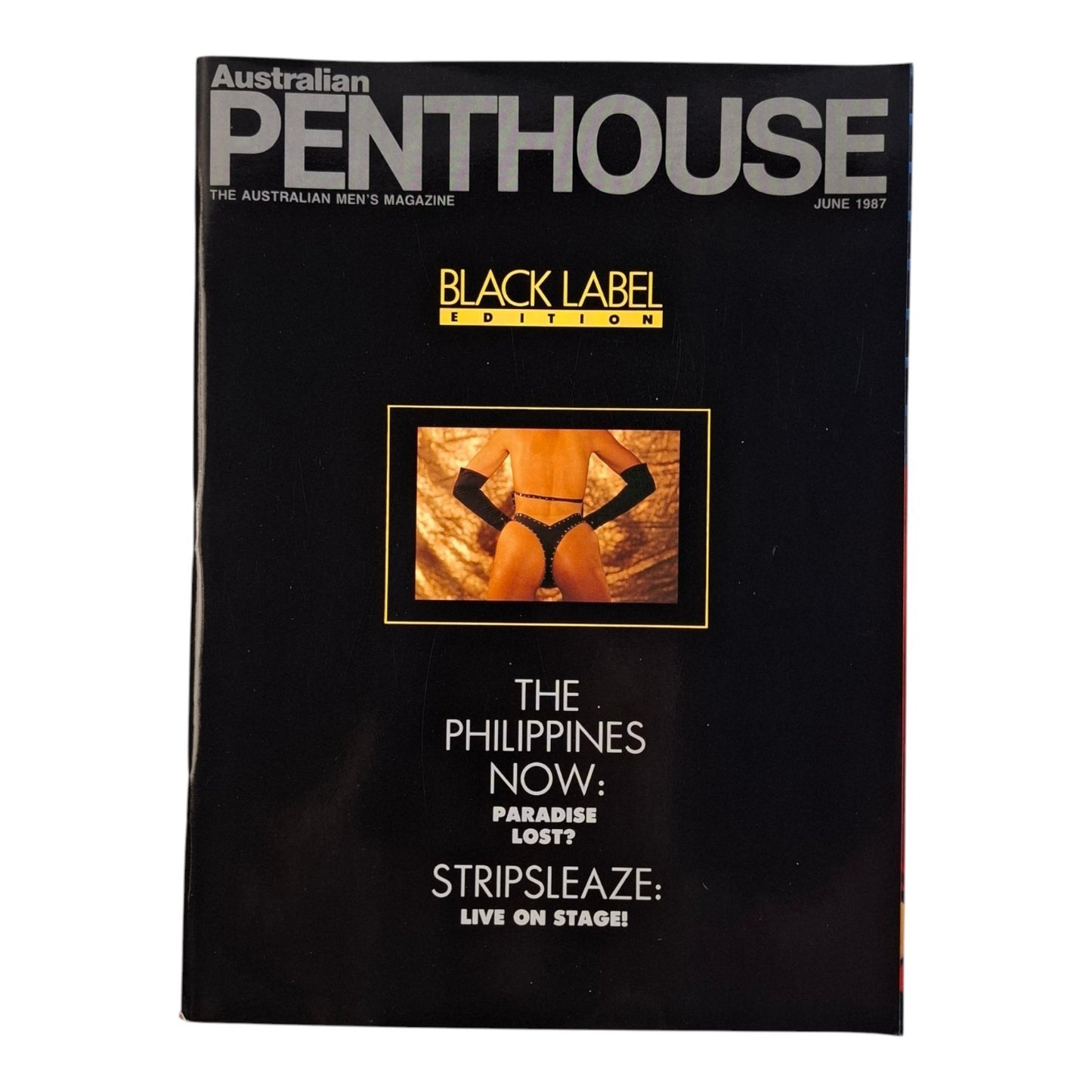 AUSTRALIAN PENTHOUSE Magazine June 1987 Melanie Peake / Sandra Nelson.
