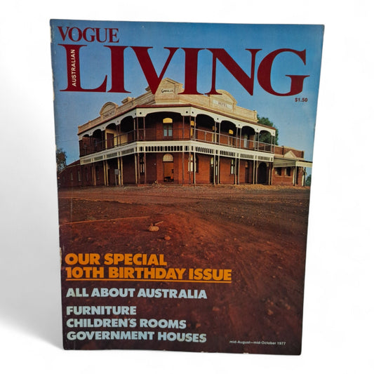 Vintage Vogue Living Australian Magazine - No. 4 1977