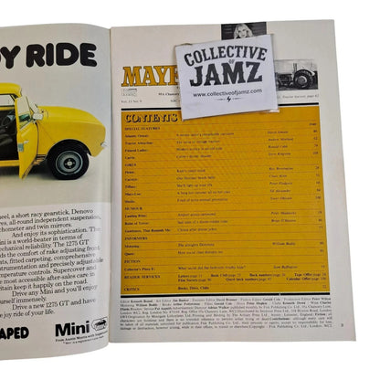 Mayfair Magazine Sep 1978 Vol 13 No 9 GOTM Page 3's Carolyn Evans Playboy