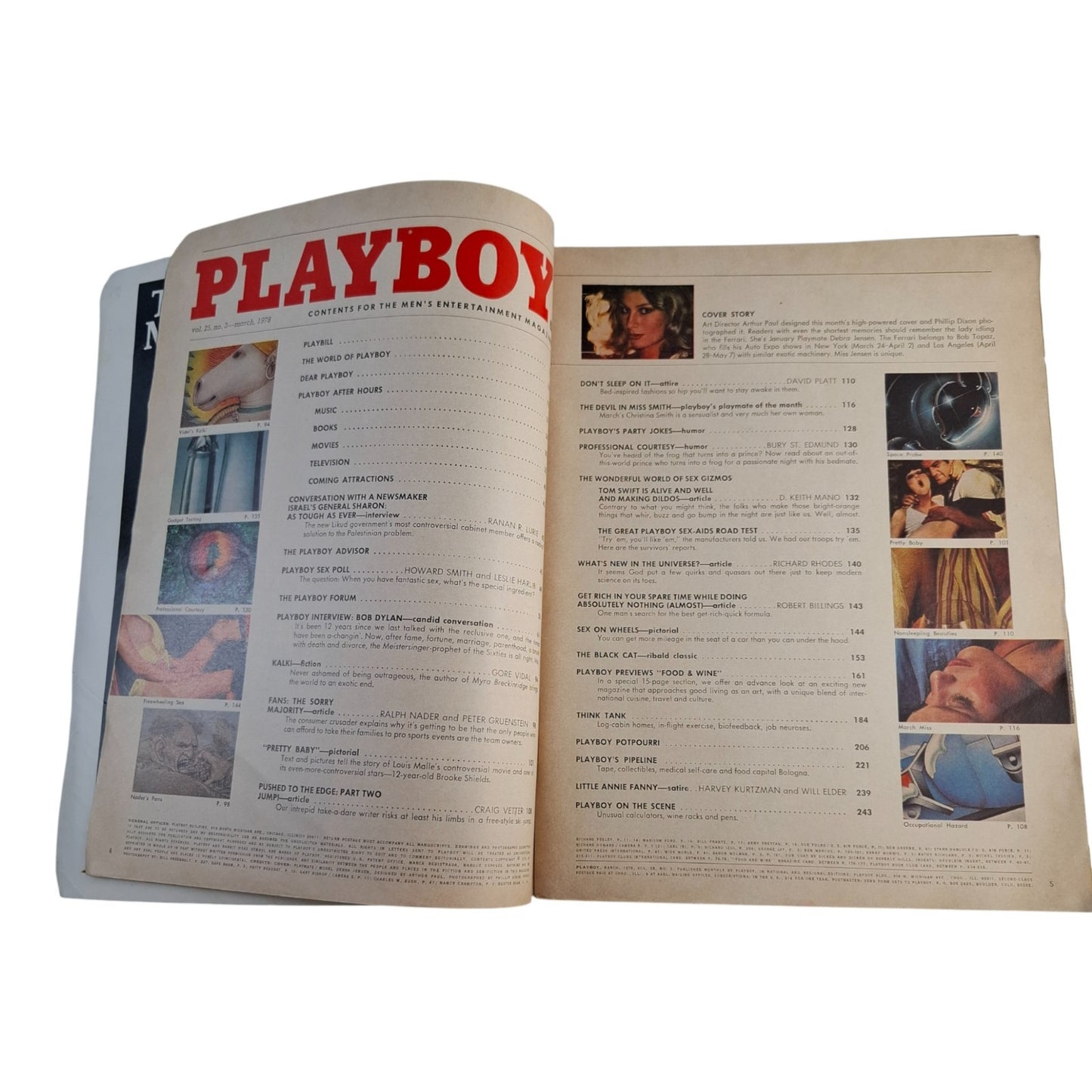 Playboy MAGAZINE March 1978 Debra Jensen Christina Smith