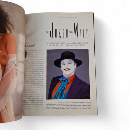 PLAYBOY MAGAZINE December 1989 Candice Bergen Petra Verkaik