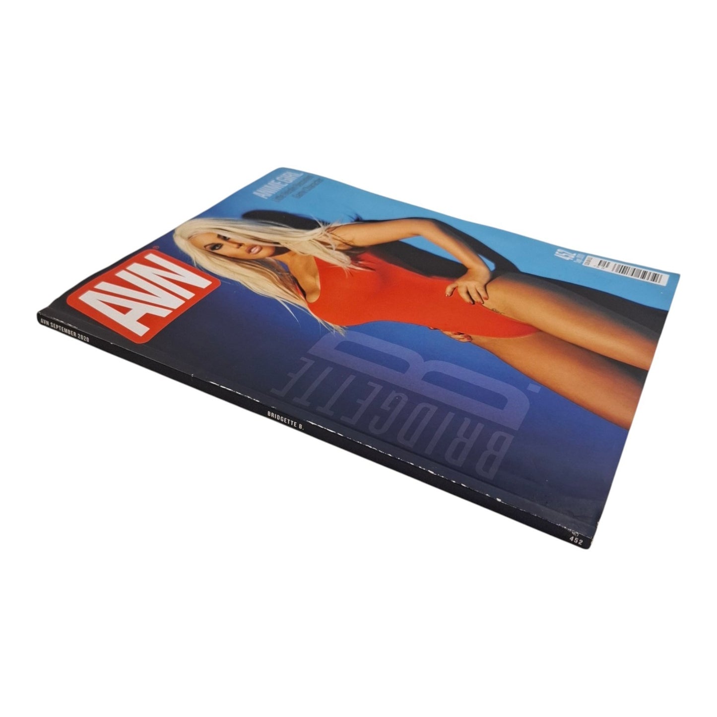 AVN September 2020 Issue 452 Bridgette B With Camstar Magazine insert