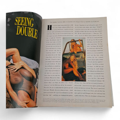 Australian Playboy Magazine November 1991 Barbi Twins