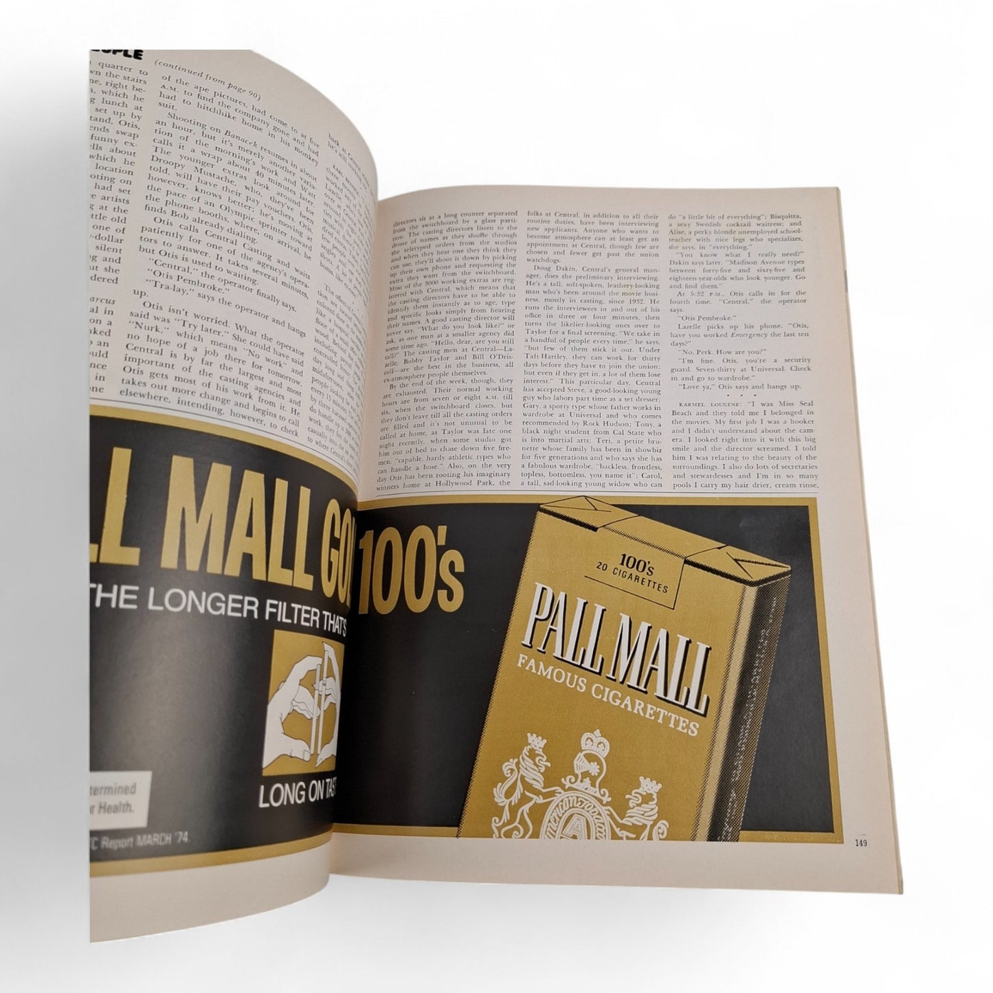 PLAYBOY Magazine August 1974 Lynnda Kimball COMPLETE