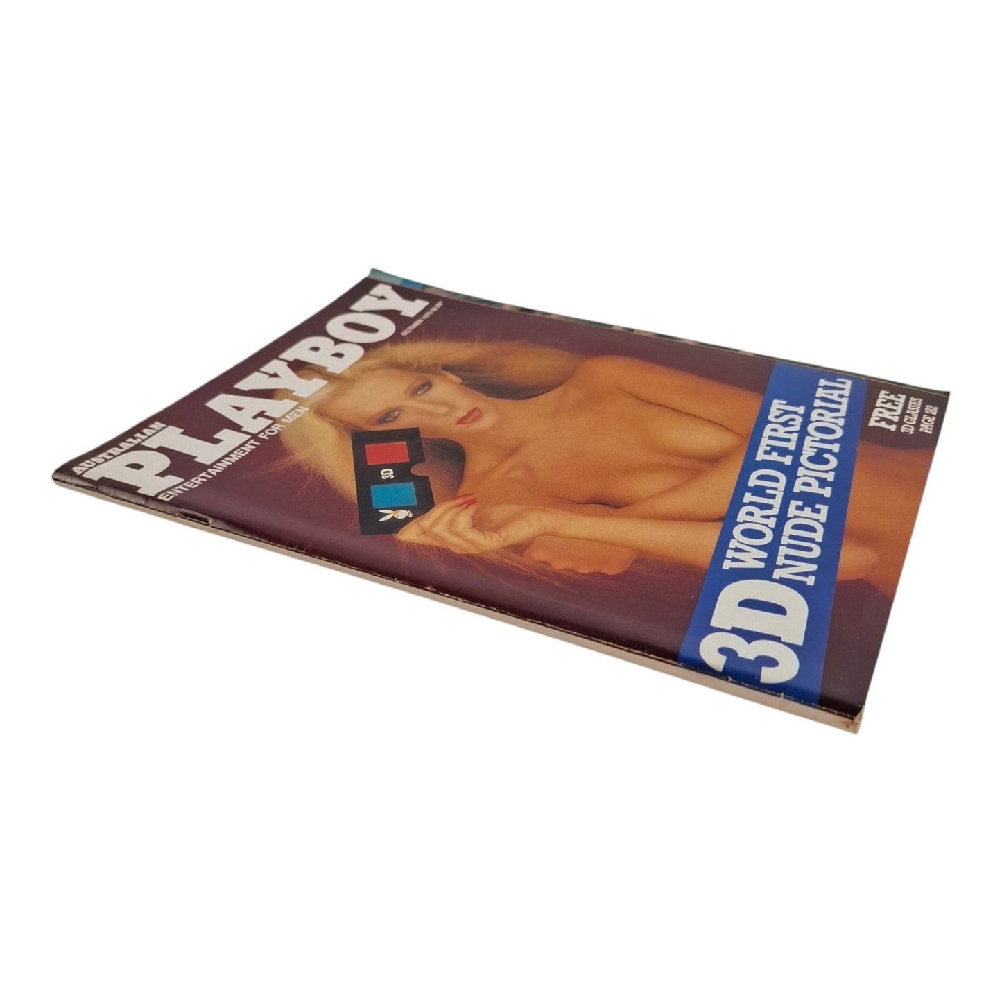 Australian Playboy magazine - October 1979 - Julie Tress-Price , No 3D Glasses