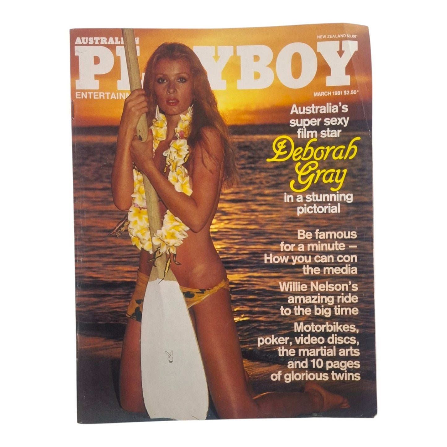Australian Playboy: March 1981 - Magazine Deborah Gray / Brigitte Wollner