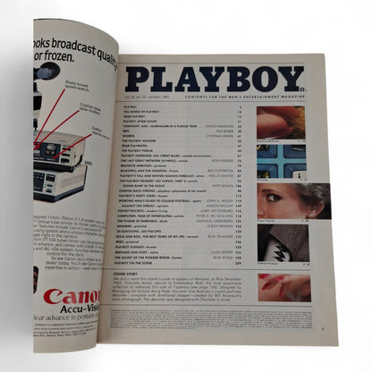 Playboy Magazine October 1983 Charlotte Kemp COMPLETE