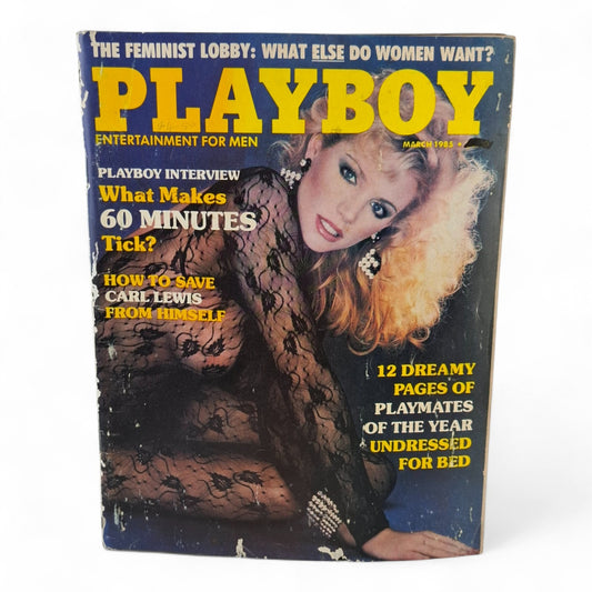 Vintage Playboy Magazine March 1985 Donna Smith
