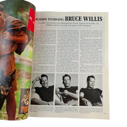 Australian Playboy Magazine January 1989 Kate Ceberano / Catrin Michelsen