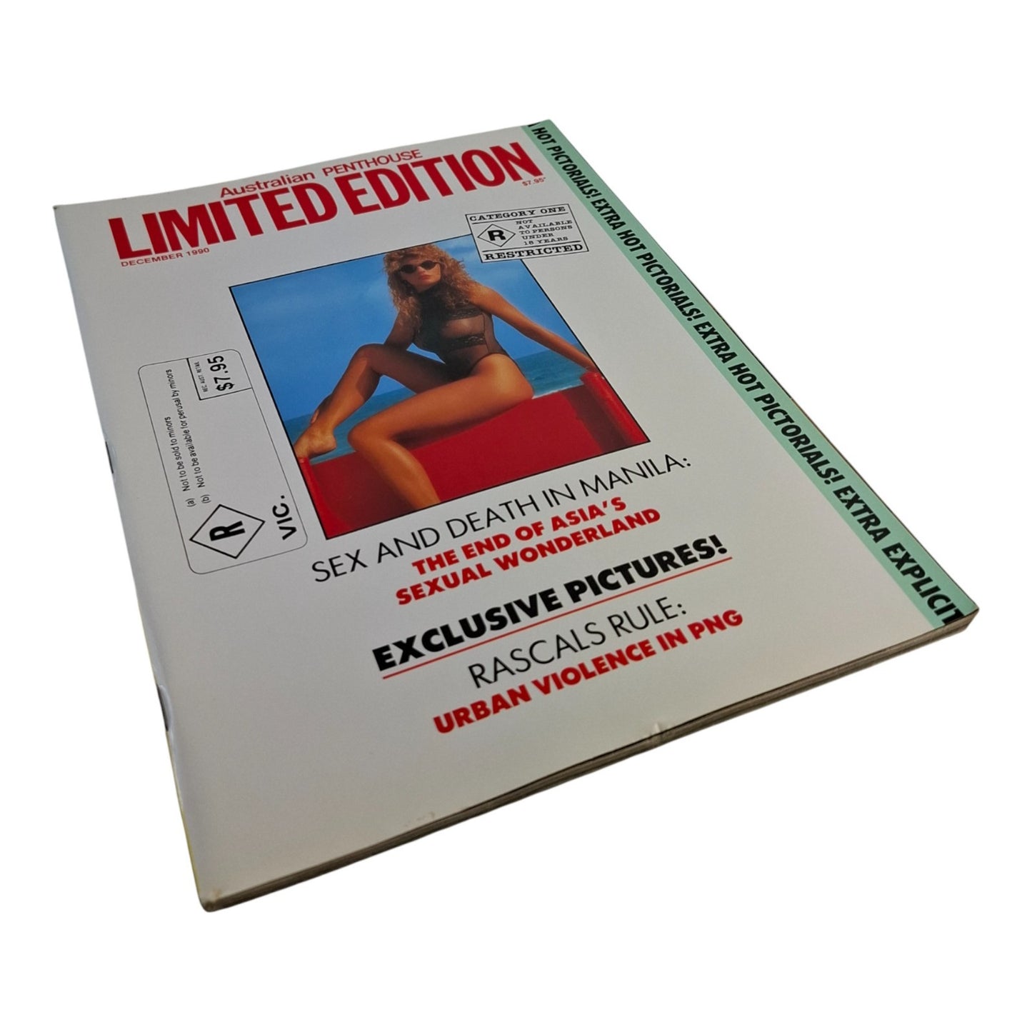 Australian Penthouse Magazine - Limited Edition December 1990 Debbi Joel