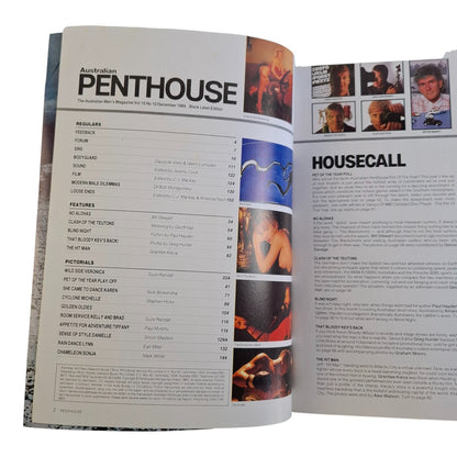 Australian Penthouse Magazine - December 1989 Karen Miers