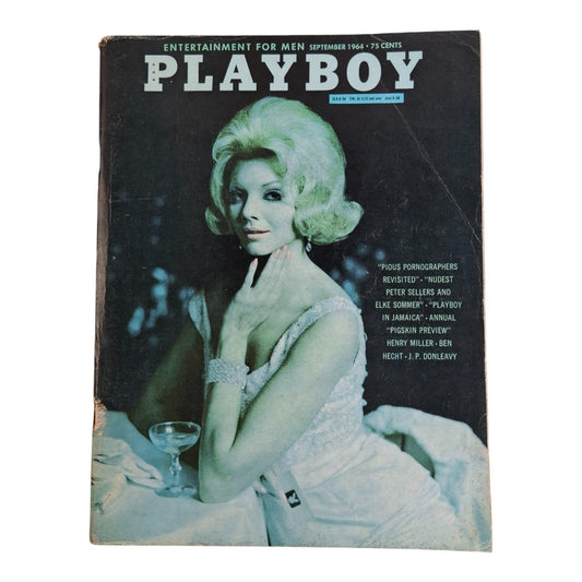 PLAYBOY Magazine September 1964 Heather Hewitt / Astrid Schultz NO C/F