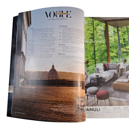 Vogue Living Australia Magazine December 2017 Collette Dinnigan