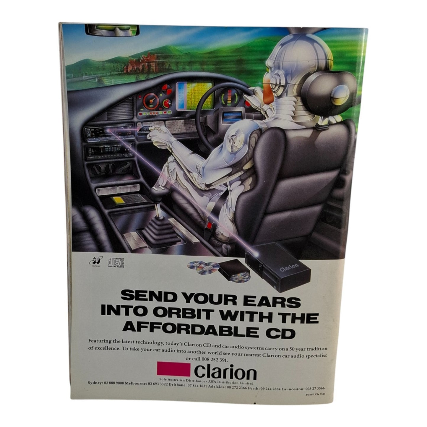 AUSTRALIAN PENTHOUSE Men's Magazine Black Label March 1991 Lucinda Foster