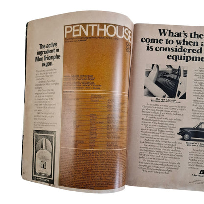 PENTHOUSE U.S Magazine April 1976 Sandy Bernadou