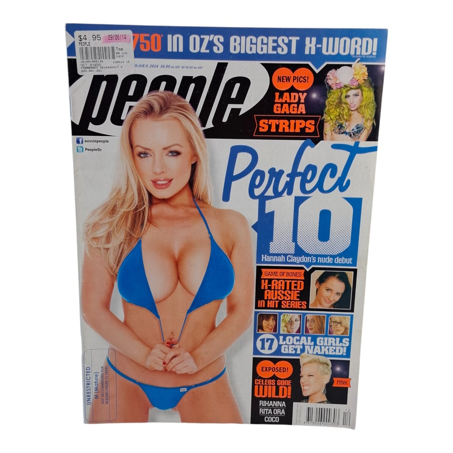 Australian People Magazine June 2014 Hannah Claydon