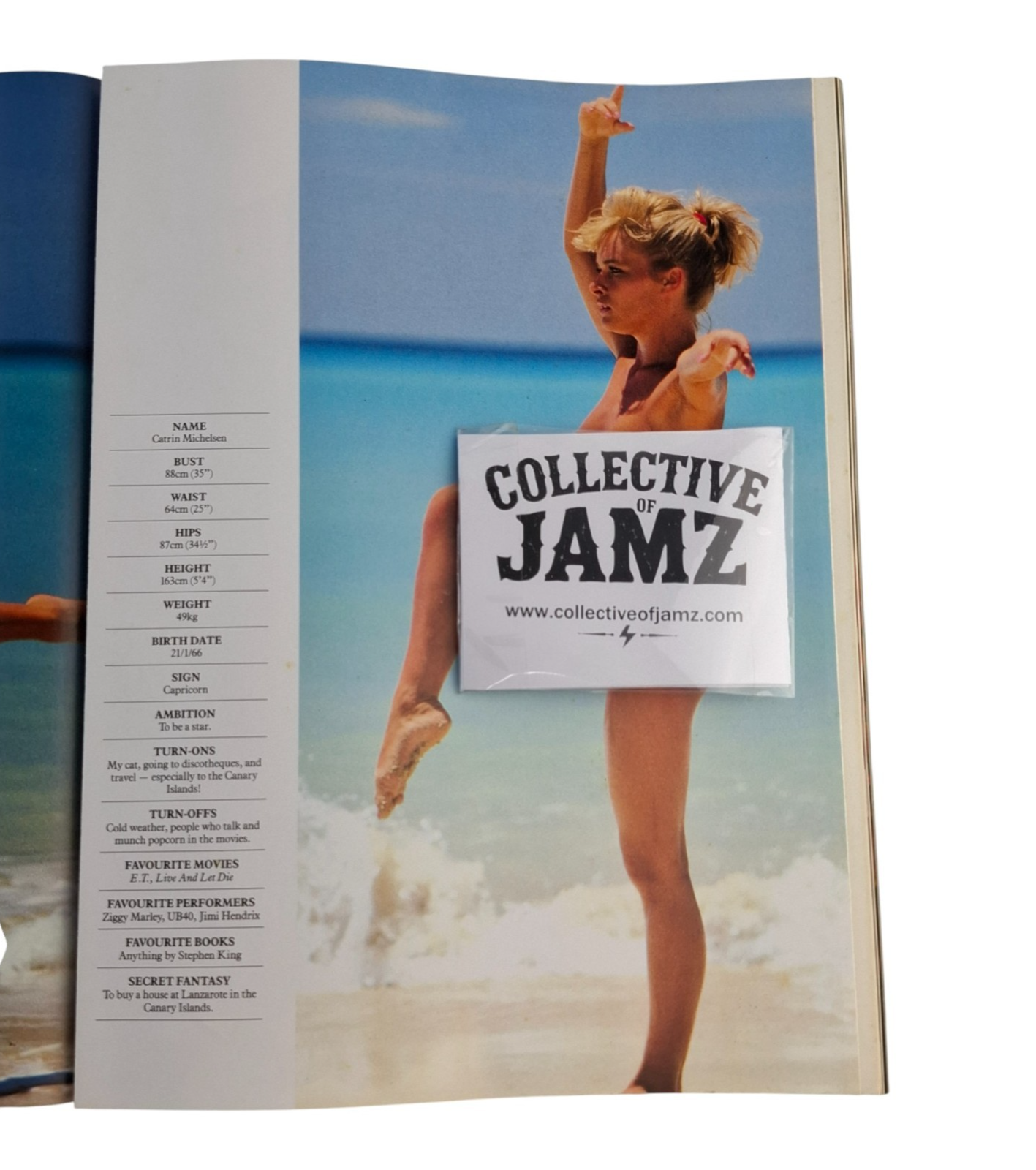 Australian Playboy Magazine January 1989 Kate Ceberano / Catrin Michelsen