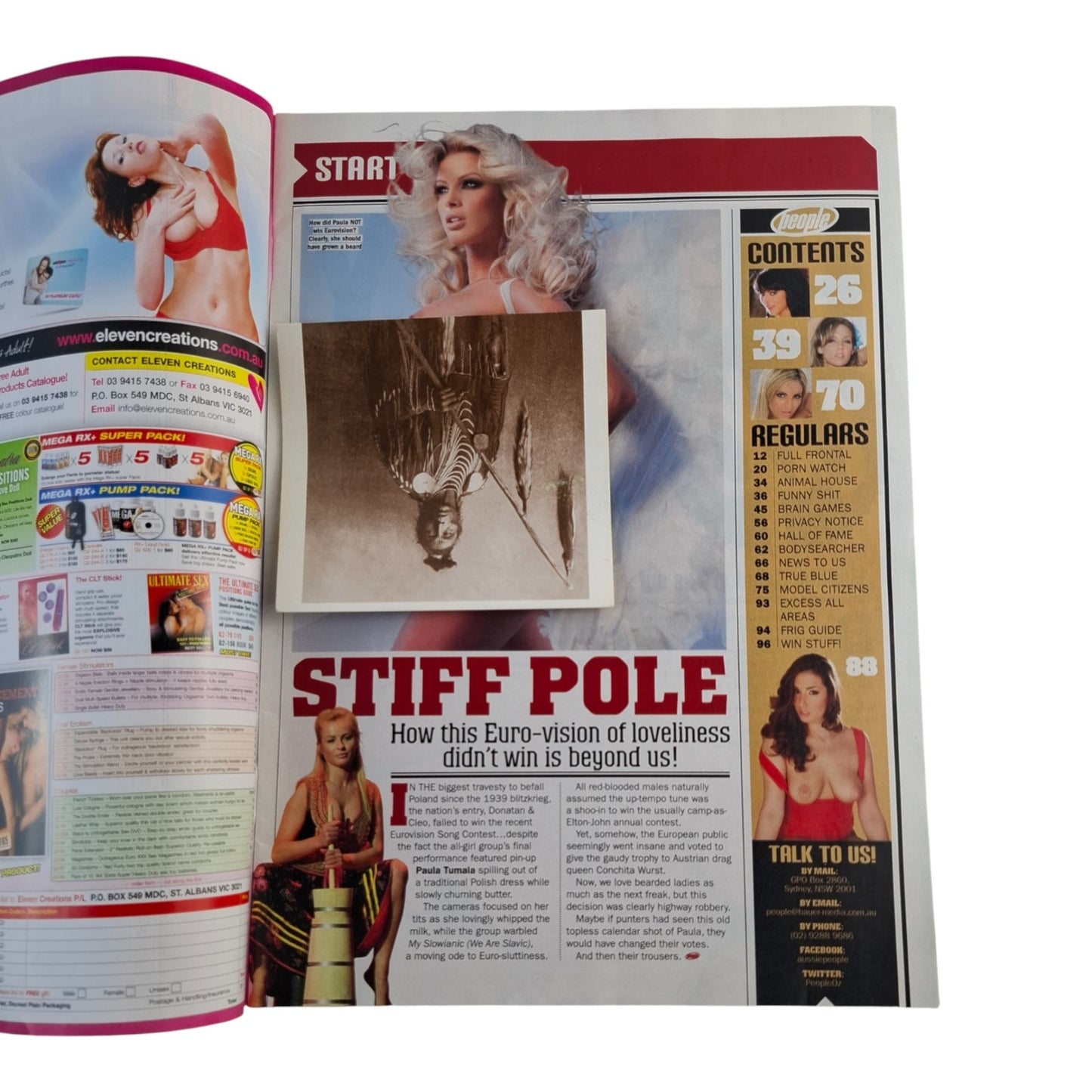 Australian People Magazine June 2014 Hannah Claydon