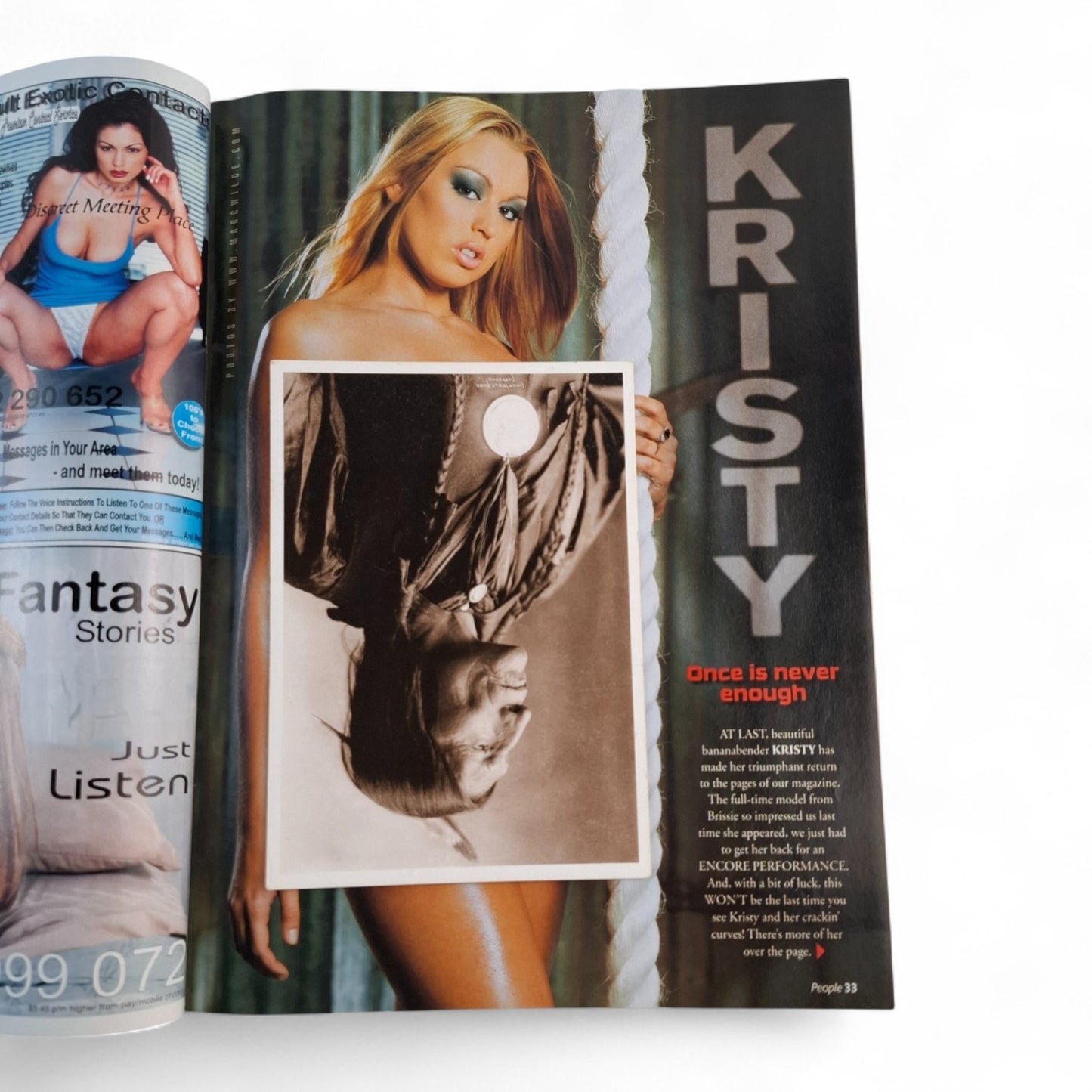 Australian People Magazine July 2004 Brande Roderick / Kristy