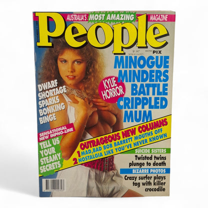 People Magazine With Pix Australia November 7th 1989 Nikki James