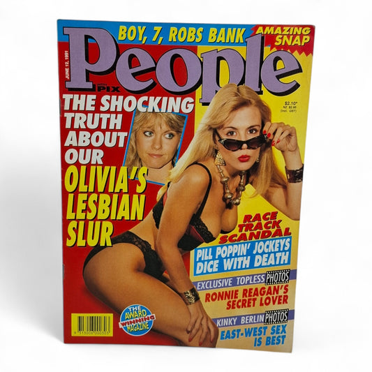 Australian People Magazine June 12th 1991 Angie Powers