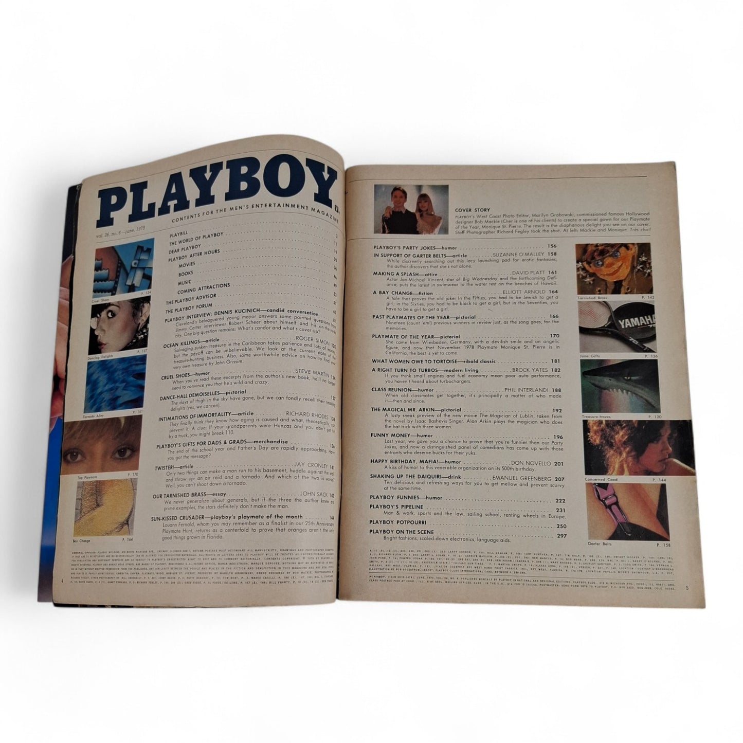 PLAYBOY Magazine June 1979 Monique St. Pierre Complete
