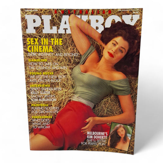 Australian Playboy Magazine January 1993 Kim Doherty