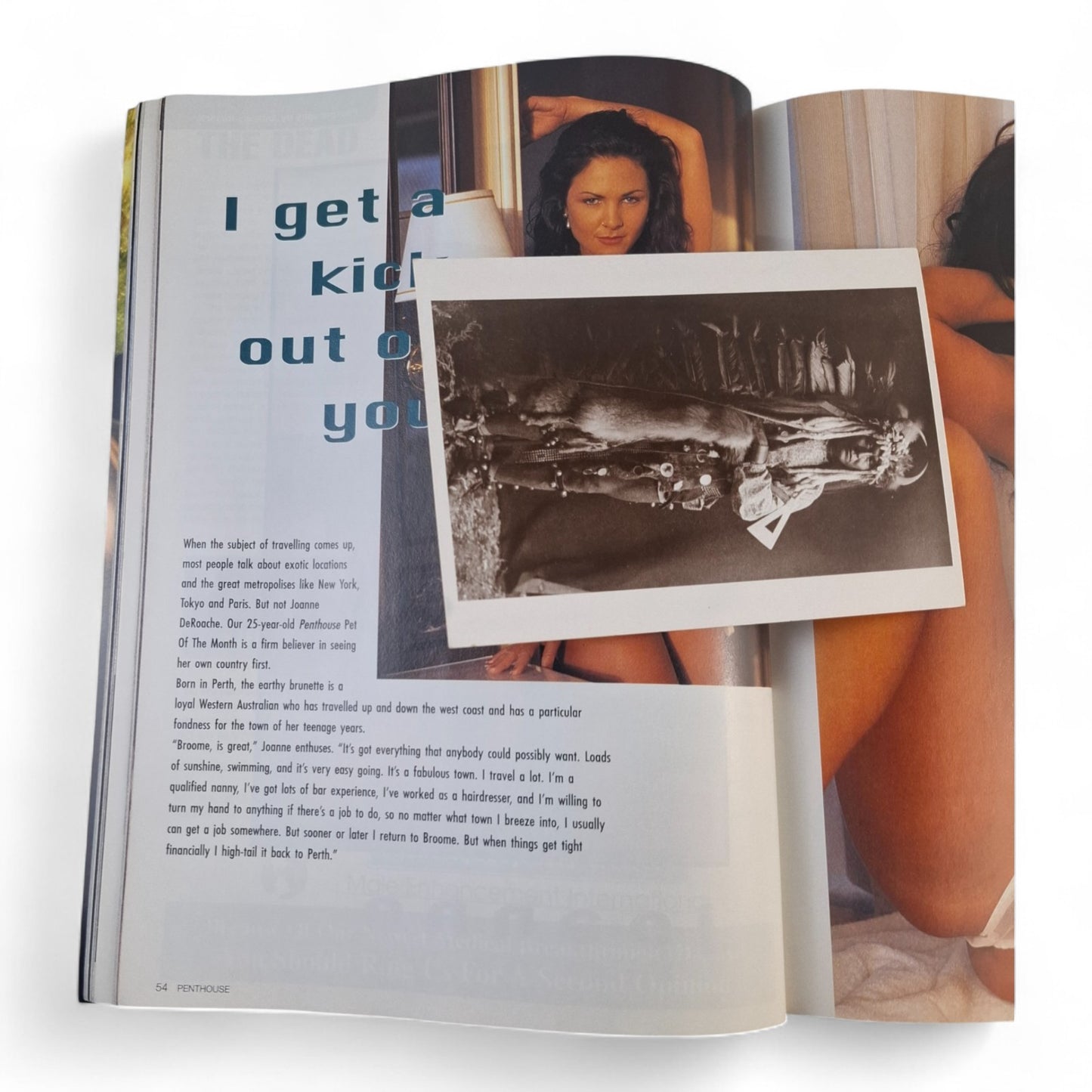 Australian Penthouse Magazine - Limited Edition July 1996 Joanna DeRoache