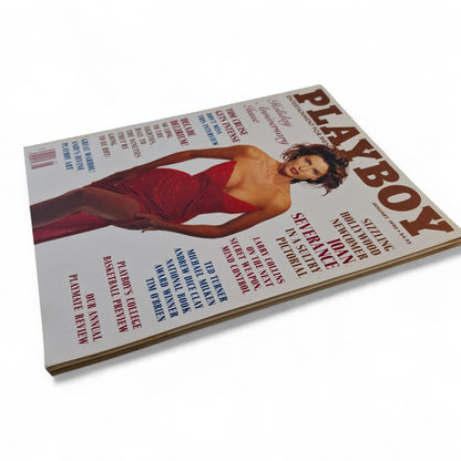 PLAYBOY Magazine January 1990 Joan Severance Peggy McIntaggart Tom Cruise