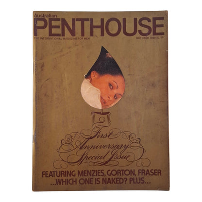 AUSTRALIAN PENTHOUSE Men's Magazine October 1980 Ama Blanchette
