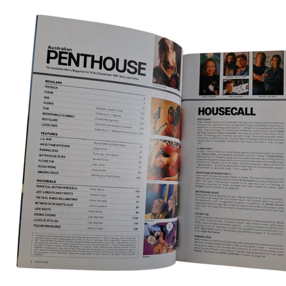 Australian Penthouse Magazine September 1989 Nikki Williams / Krista Reynolds