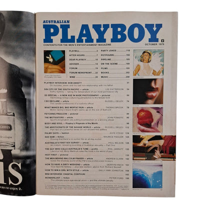 Australian Playboy Magazine - October 1979 - Julie Tress-Price Complete