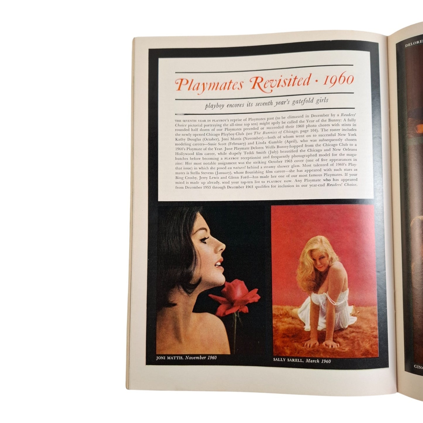 PLAYBOY Magazine August 1964 Barbara Reeves / China Lee NO C/F