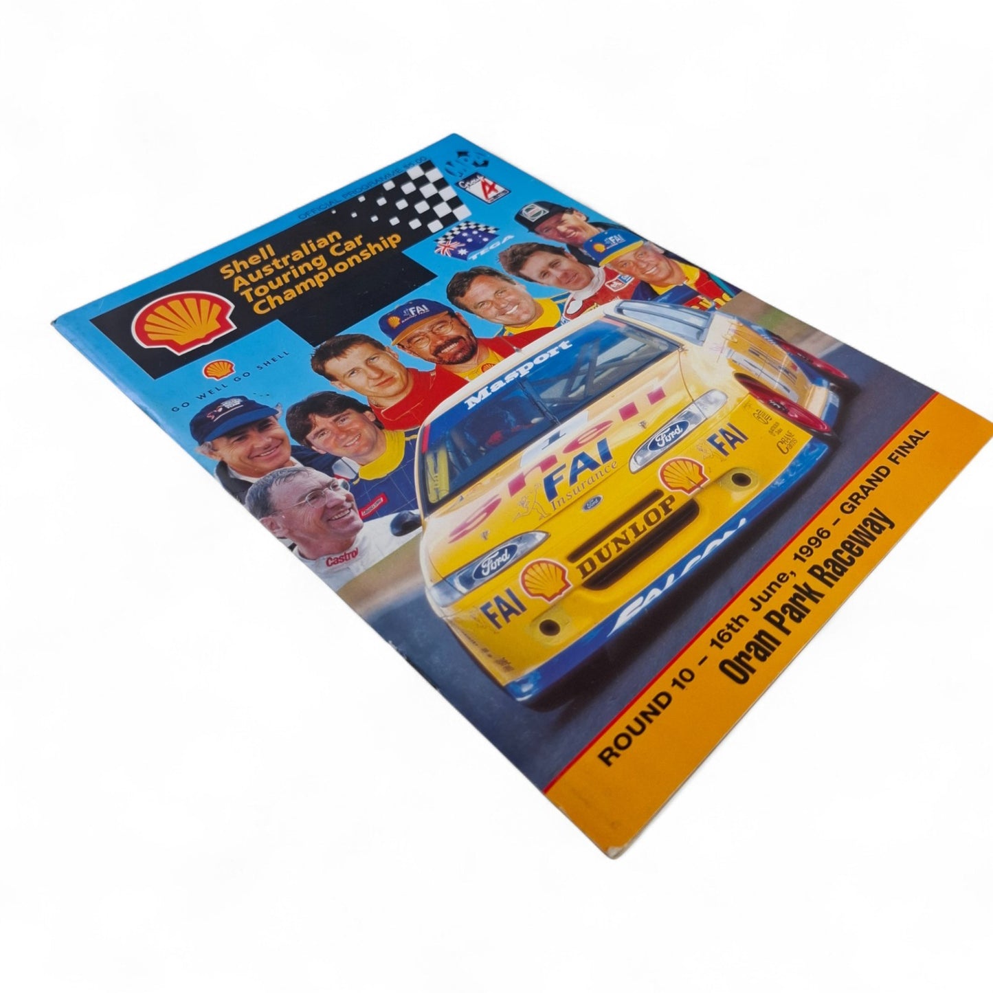 1996 Mallala Program Shell Touring Racing Ford Holden Commodore Lowndes Ingall