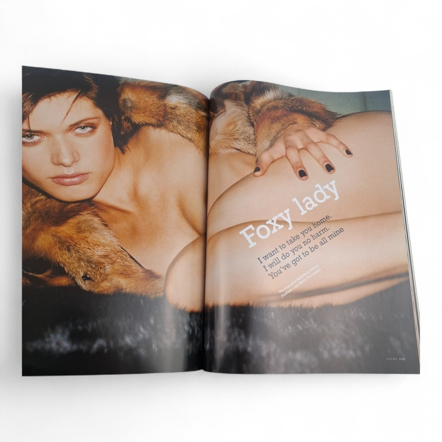 Arena magazine UK: July 2000 #100 - Helena Christensen
