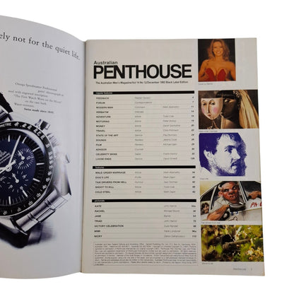 Australian Penthouse Magazine December 1993 Jane Chambeyron / Rachel Richardson