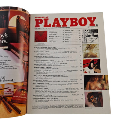 Australian Playboy Magazine September 1981 Julie Welling / Elizabeth Chapman