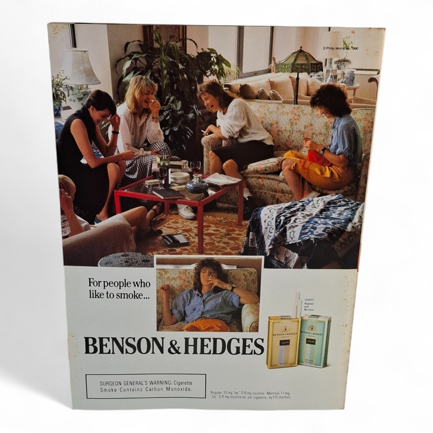 PLAYBOY MAGAZINE April 1990 Deborah Driggs Lisa Matthews