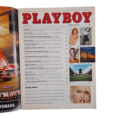 Australian Playboy Magazine August 1997 Geri Halliwell / Victoria Silvstedt