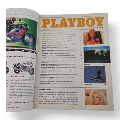 Australian Playboy Magazine August 1994 Jenny McCarthy