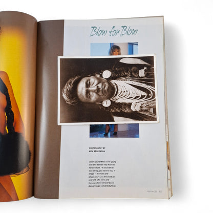 Australian Penthouse Magazine - Limited Edition August 1990 Laura Willis