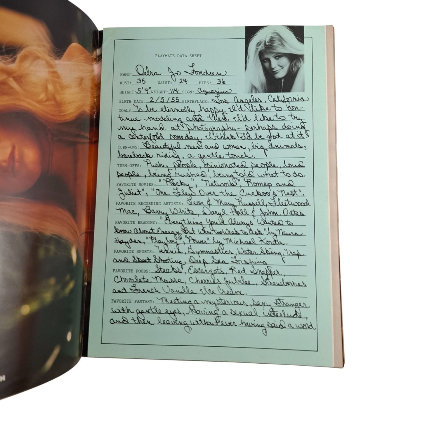 Vintage Playboy Magazine September 1977 Denise Michele, Hope Olson Lisa Sohm