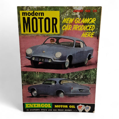 Modern Motor Magazine January 1959 Ascort TSV 1300
